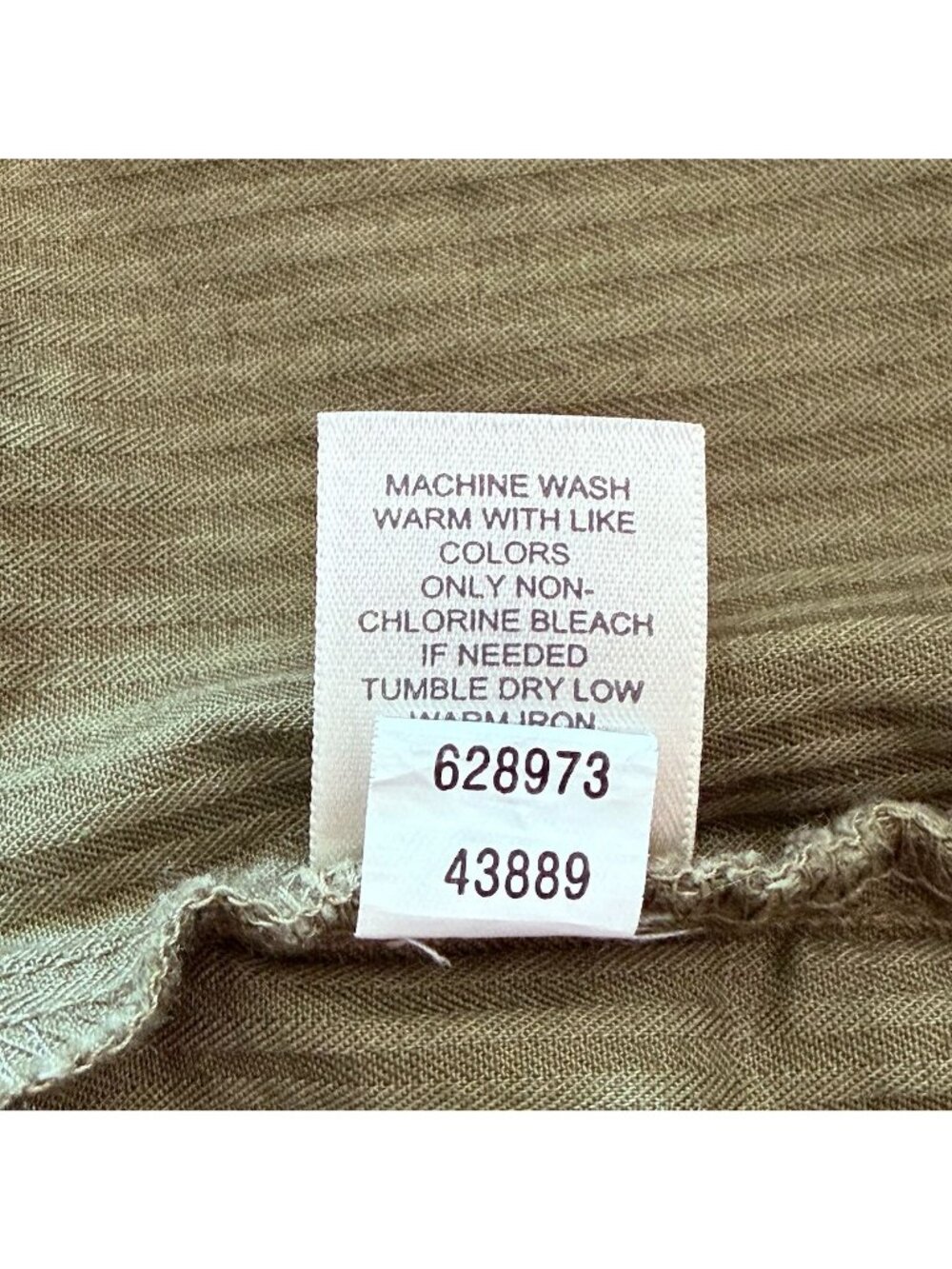 J Jill Shorts Size 18 Green Striped Genuine Fit Below Waist Relaxed Fit Cotton - Picture 10 of 15